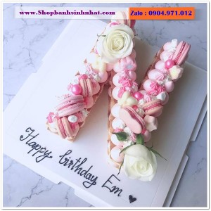 Bánh Sinh Nhật Chữ Cái & Số - RP74